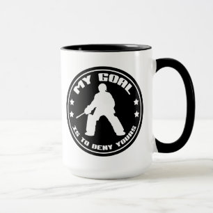 Feld-HockeyGoalie "mein Ziel-" Tasse