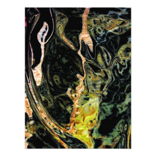 "Feld im Herbst" digital verändertes Abstraktes Fo Fotodruck