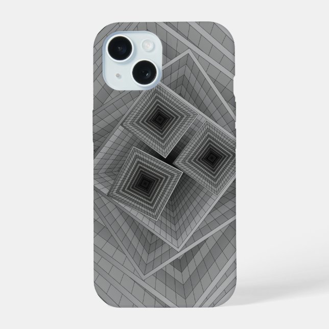 Feld iPhone 15 Hülle (Rückseite)