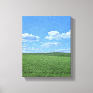 Feld Leinwanddruck