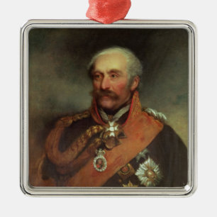 Feld-Marschall-Prinz Von Blucher c.1816 Ornament Aus Metall