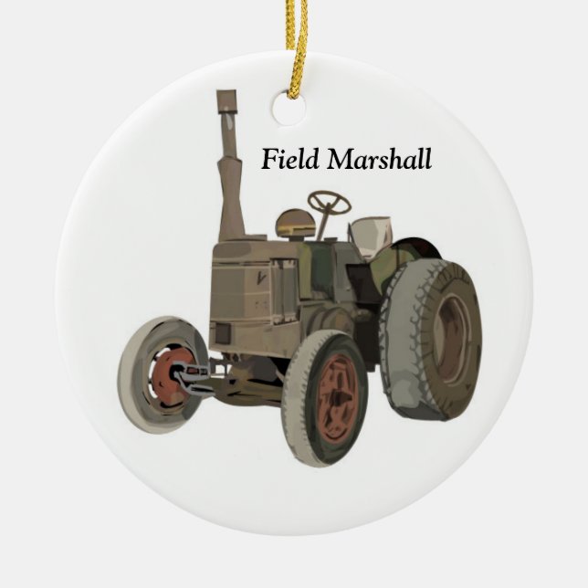 Feld Marshall Keramikornament (Vorne)
