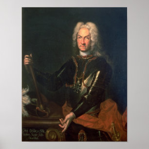 Feld-Marshall-Zählung Guidobald von Starhemberg Poster