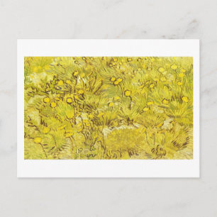 Feld mit gelben Blumen, Vincent van Gogh Postkarte