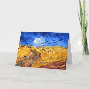 Feld mit Kronen, Van Gogh Karte
