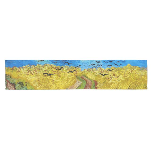 Feld mit Kronen, Van Gogh Kurzer Tischläufer (Horizontal)