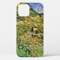 Feld mit Weißstapeln von Vincent van Gogh