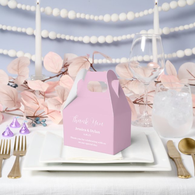 Feld "Party Leckerei" Geschenkschachtel (Hochzeit)