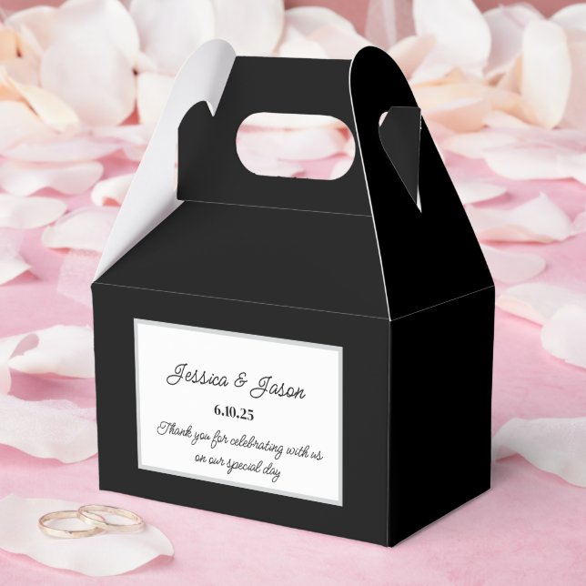 Feld "Party Leckerei" Geschenkschachtel (Hochzeit)