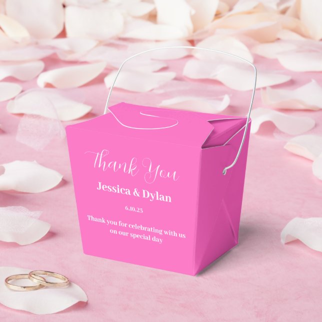 Feld "Party Leckerei" Geschenkschachtel (Hochzeit)