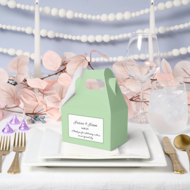 Feld "Party Leckerei" Geschenkschachtel (Hochzeit)