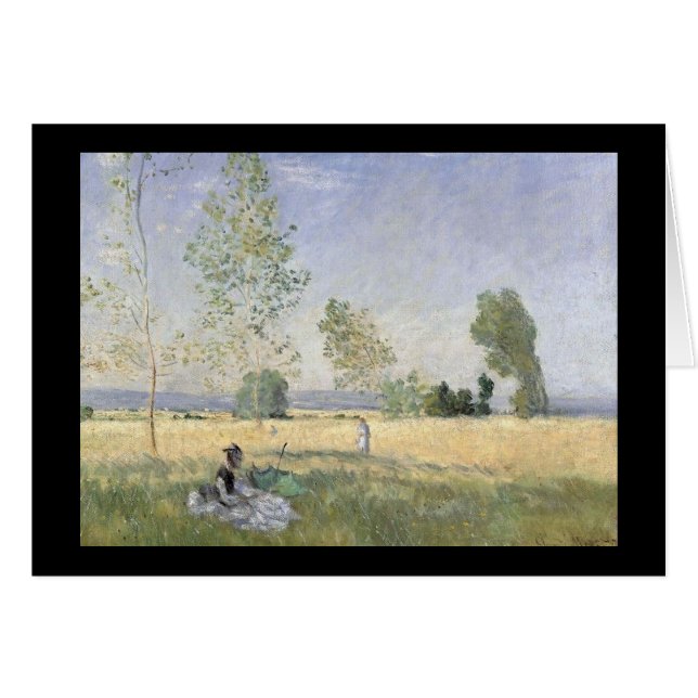 Feld-Picknick - Monet (Vorderseite (Horizontal))