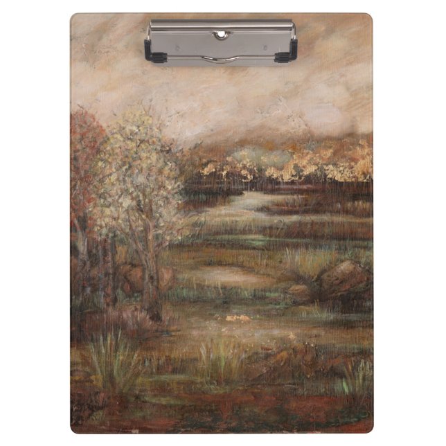 Feld von Träumen I Klemmbrett (Vorderseite)