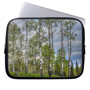 Feld, Wiese, Weide, Paddock Laptopschutzhülle