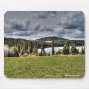 Feld, Wiese, Weide, Paddock Mousepad