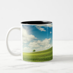 Feld Zweifarbige Tasse