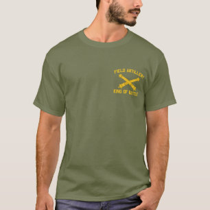 Feldartillerie König der Schlachtzweige Insignien T-Shirt