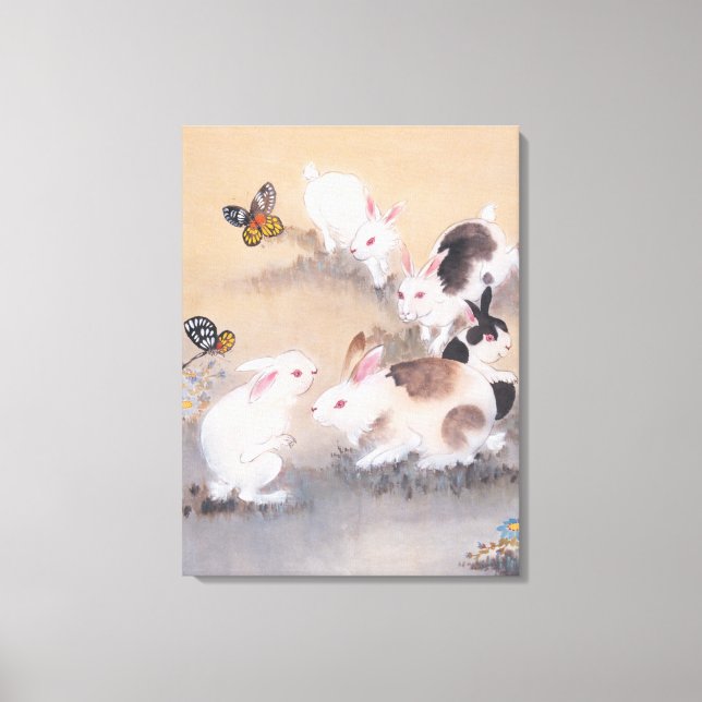 Feldausflug Leinwanddruck (Vorderseite)