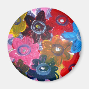 Felder der Freude Magnet