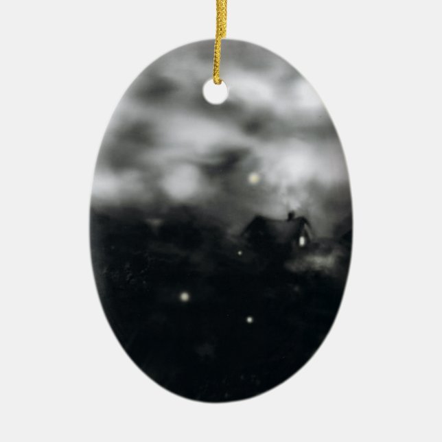 Felder der Leuchtkäfer Keramikornament (Vorne)