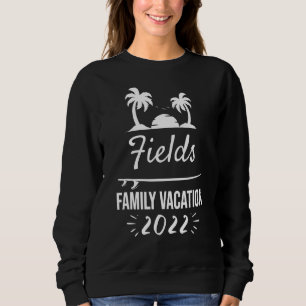 Felder Familienurlaub Tropische Gruppenreise Stran Sweatshirt