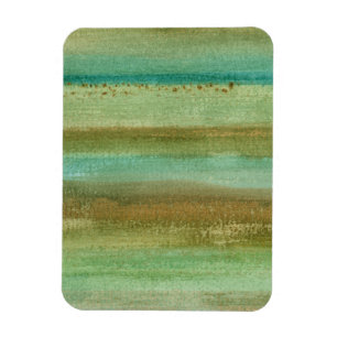 Felder im Frühjahr I Magnet