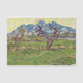 Felder in der Nähe der Alpilles Vincent van Gogh Seidenpapier