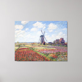 Felder von Tulip, von Claude Monet Leinwanddruck