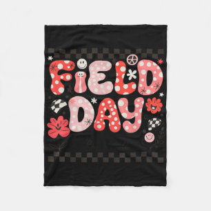 Feldertag Red Team Color Field Trip Team Game Comp Fleecedecke