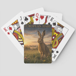 Feldhase-Wiese ANIMALS Poker Karten Spielkarten