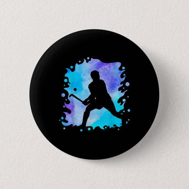 Feldhockey _22  button (Vorderseite)