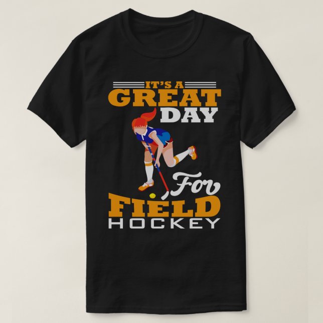 Feldhockey 4 T-Shirt (Design vorne)
