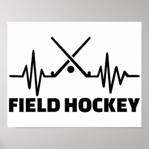 Feldhockey-Frequenz Poster