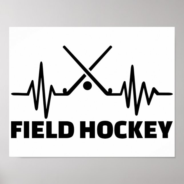 Feldhockey-Frequenz Poster (Vorne)