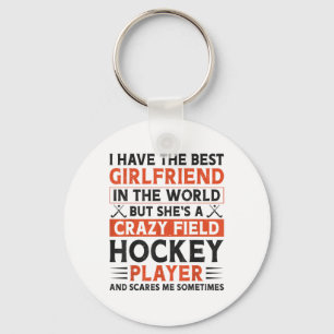 Feldhockey Freund Ich habe die beste Freundin Schlüsselanhänger