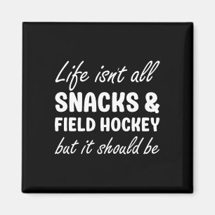 Feldhockey für Frauen oder Männer Feldhockeyspiele Magnet