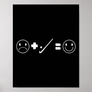 Feldhockey Hob Poster