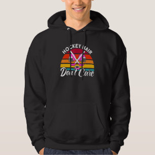 Feldhockey Hockey Haare sind egal 1 Hoodie