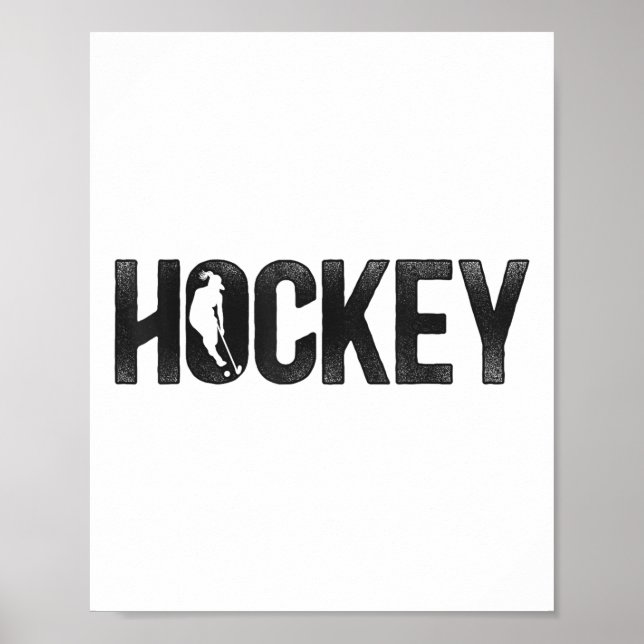 Feldhockey Hockey  Poster (Vorne)