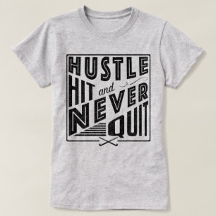 Feldhockey-Hustel, Hit & Niemals aus dem T-Shirt