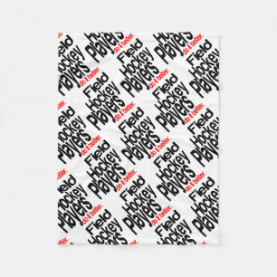 Feldhockey-Spieler machen es besser Fleecedecke