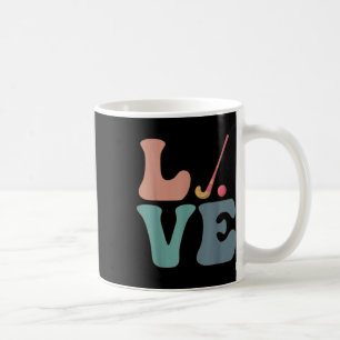 Feldhockey Street-Hockey-Spieler Liebe Kaffeetasse