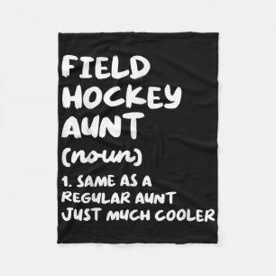 Feldhockey-Tante Definition Lustig Und Sy Sport Fleecedecke