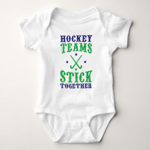 Feldhockey-Teams zusammenhalten Baby Strampler