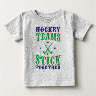 Feldhockey-Teams zusammenhalten Baby T-shirt