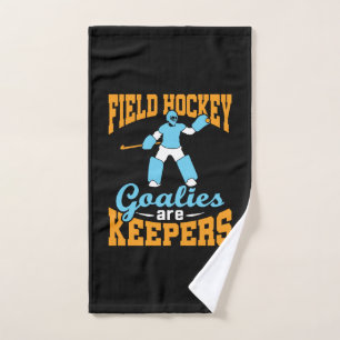 Feldhockey-Tore sind Hüter Handtuch