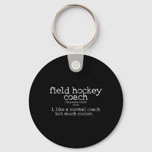 Feldhockey-Trainer-Definition Lustiges Geschenk Schlüsselanhänger