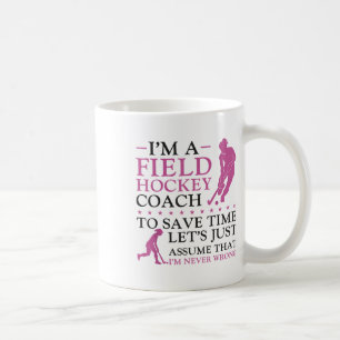 Feldhockey-Trainer Ich bin ein Feldhockey-Trainer Kaffeetasse
