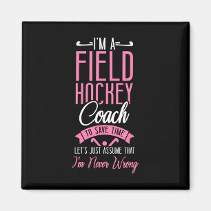 Feldhockey-Trainer Ich bin ein Feldhockey-Trainer, Magnet