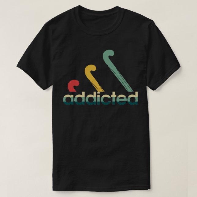 Feldhockey Vintag T-Shirt (Design vorne)